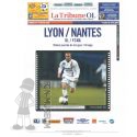 2002-03 25ème j Lyon Nantes (Programme)