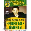 2005-06 20ème j Nantes Rennes (Programme)