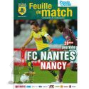 2006-07 28ème j Nantes Nancy (Programme)