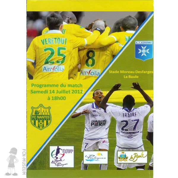 2012-13 Amical Nantes Auxerre