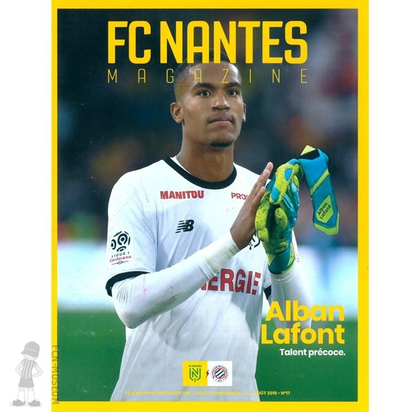 2019-20 04ème j Nantes Montpellier (Programme)