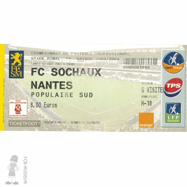 2003-04 01ère j Sochaux Nantes