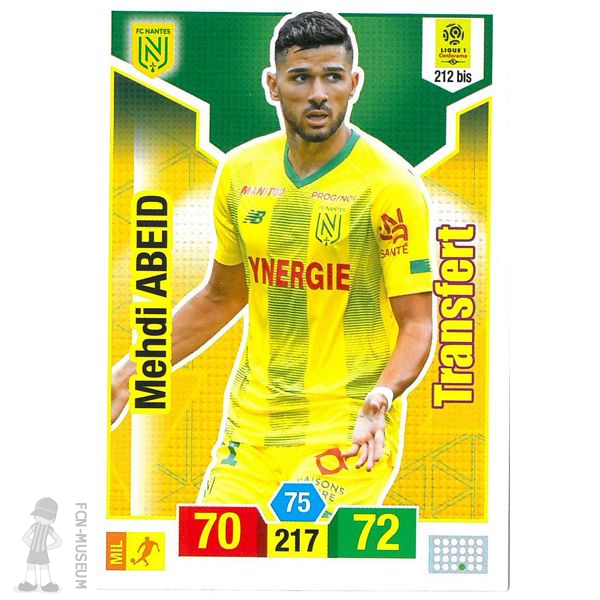 2019-20 ABEID Mehdi (Cards)