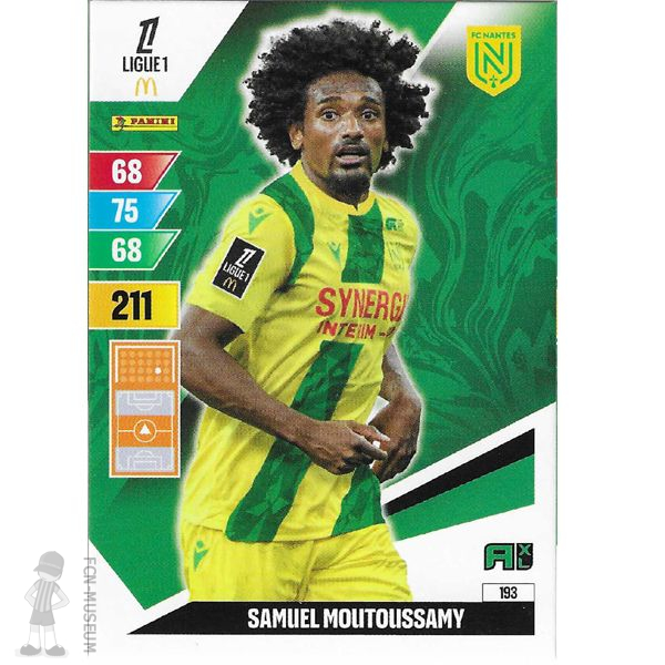 2024-25 MOUTOUSSAMY Samuel (Cards)