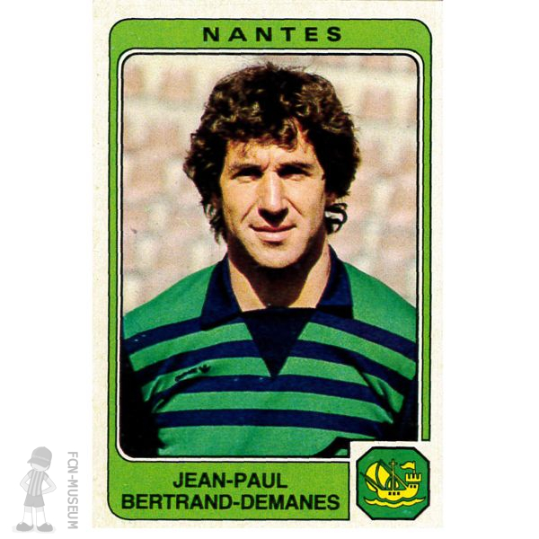 1985-86 BERTRAND DEMANES Jean-Paul (Panini)