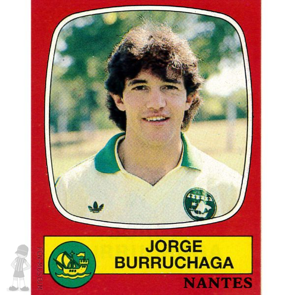 1986-87 BURRUCHAGA Jorge-Luis (Panini)