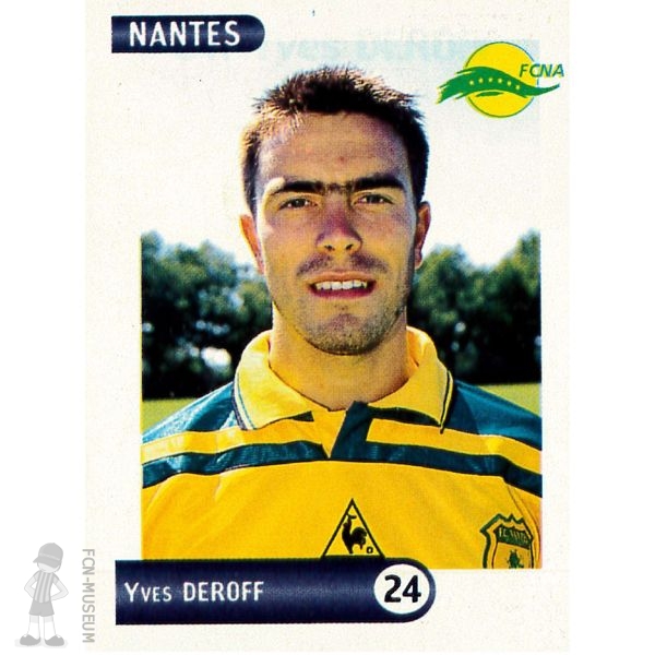 2000-01 DEROFF Yves (Panini)