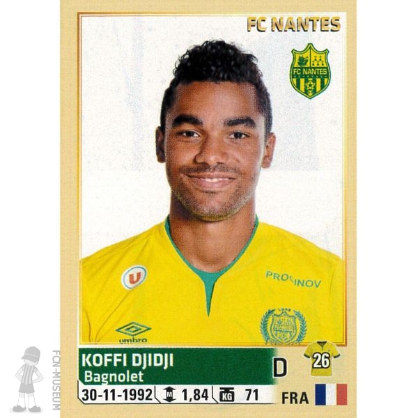 2014-15 DJIDJI Koffi (Panini)