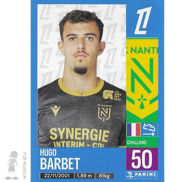 2024-25 BARBET Hugo (Panini)