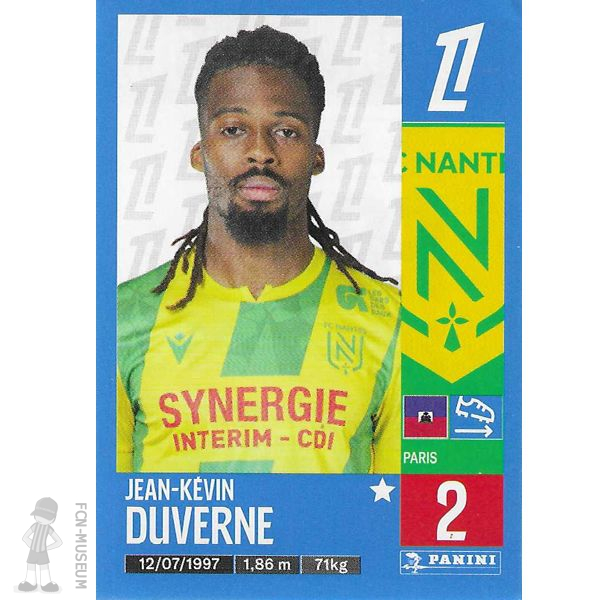 2024-25 DUVERNE Jean-Kévin (Panini)