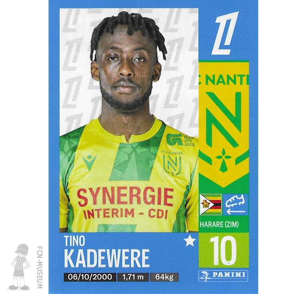 2024-25 KADEWERE Tino (Panini)