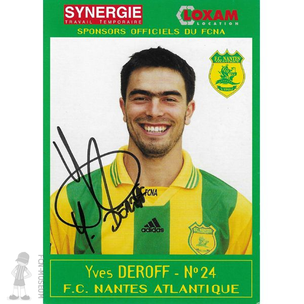 1999-00 DEROFF Yves