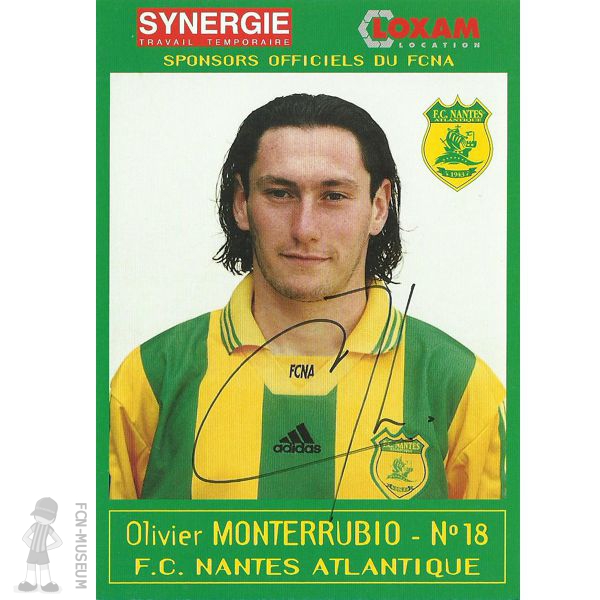 1999-00 MONTERRUBIO Olivier - 2