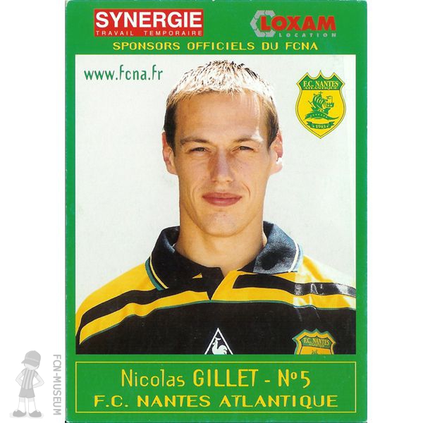 2000-01 GILLET Nicolas