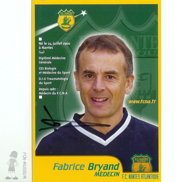 2001-02 BRYAND Fabrice