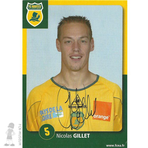 2002-03 GILLET Nicolas