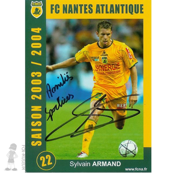 2003-04 ARMAND Sylvain