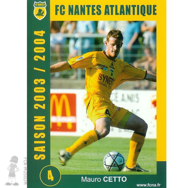 2003-04 CETTO Mauro