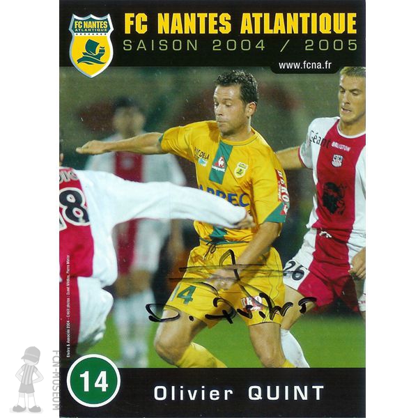 2004-05 QUINT Olivier