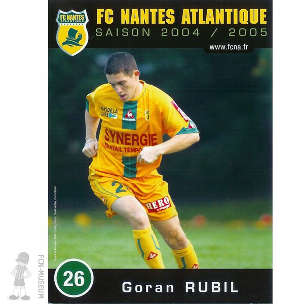 2004-05 RUBIL Goran