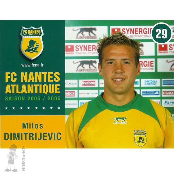 2005-06 DIMITRIJEVIC Milos