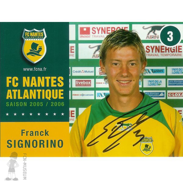 2005-06 SIGNORINO Franck