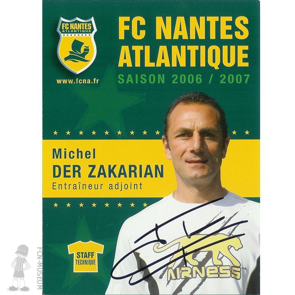 2006-07 DER ZAKARIAN Michel