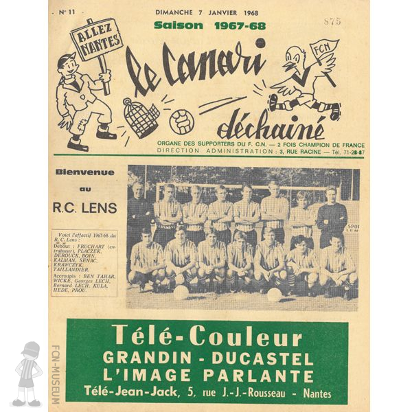 1967-68 Le Canari 11